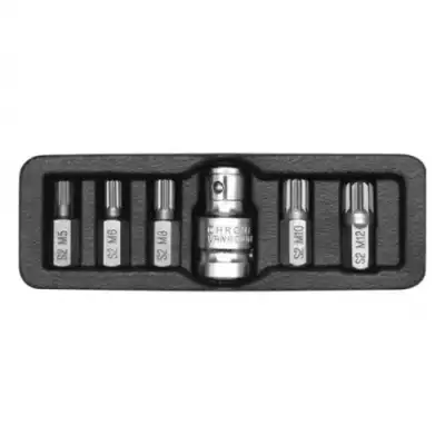 Головки-биты специальные SPLINE M5-M12 L30ММ (набор 6ПР.) S2 HRC58-62 наличный и безналичный расчет