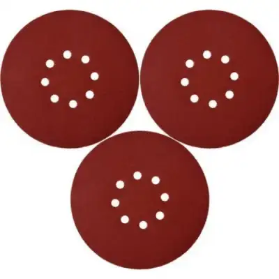 Круг шлифовальный с отверстиями 180мм Р180 (3шт) "Yato" наличный и безналичный расчет