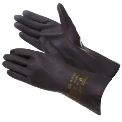 GWARD HD27Neo Перчатки из латекса и неопрена, черные (размер 10 (XL)) наличный и безналичный расчет