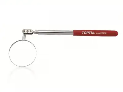 Зеркало телескопическое круглое d57мм 283-420мм TOPTUL наличный и безналичный расчет