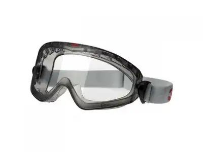 Очки закрытые 3М 2890A прозрачные CA (СА - ацетатная линза, покрытие - защита от запотевания, непрямая вентиляция) наличный и безналичный расчет