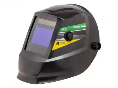 Щиток сварщика  с самозатемняющимся светофильтром DGM V7000 (черный) (1/1/1/2; 104x63 мм; DIN 3,5/4-8/9-13 (регул); 4 сенсора) наличный и безналичный расчет