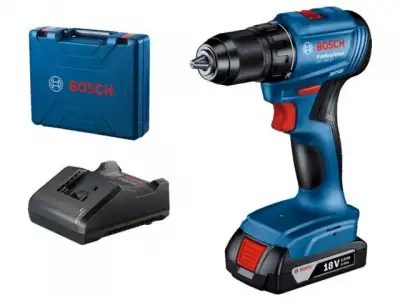 Аккум. дрель-шуруповерт BOSCH GSR 185-LI в чем. (18.0 В, 1 акк., 2.0 А/ч Li-Ion, 2 скор., 50 Нм, шурупы до 10 мм) наличный и безналичный расчет