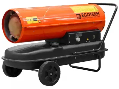 Нагреватель воздуха диз. Ecoterm DHD-501W прямой (50 кВт, 1100 куб.м/час, термостат) наличный и безналичный расчет