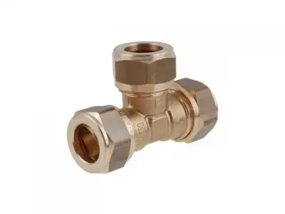 Тройник 15 для медных труб General Fittings наличный и безналичный расчет