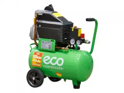Компрессор ECO AE-251-3 (235 л/мин, 8 атм, коаксиальный, масляный, ресив. 24 л, 220 В, 1.50 кВт) наличный и безналичный расчет