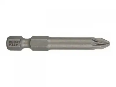 Насадка (бита) крестообразная PZ2 49 мм BOSCH Extra Hart (3 шт.) ( посадочн. шестигранник 1/4 