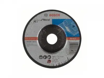Круг обдирочный 125х6x22.2 мм для металла Standart BOSCH наличный и безналичный расчет