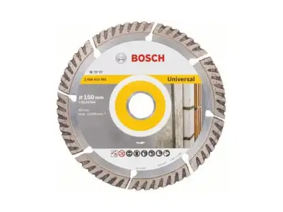 Алмазный круг 150х22 мм универс. сегмент. Turbo STANDARD FOR UNIVERSAL BOSCH (сухая резка) наличный и безналичный расчет