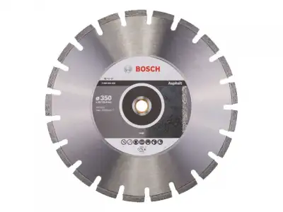 Алмазный круг 350х20/25.4 мм по асфальту сегмент. STANDARD FOR ASPHALT BOSCH ( сухая/мокрая резка) наличный и безналичный расчет