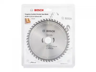 Диск пильный 190х30 мм 48 зуб. по дереву ECO WOOD BOSCH ( твердоспл. зуб) наличный и безналичный расчет
