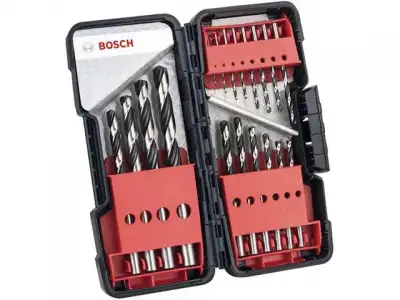 Набор сверл по мет. 18шт 1-10мм HSS-G PointTeQ (BOSCH) наличный и безналичный расчет