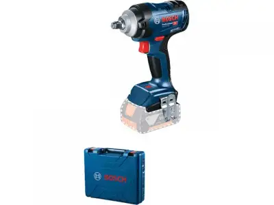 Аккум. ударный гайковерт BOSCH GDS 18V-400 в чем. (18.0 В, 2 акк., 5.0Ah, посадочн. квадрат 1/2 