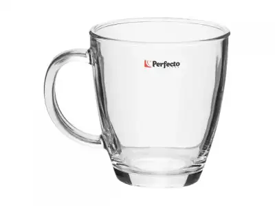 Кружка стеклянная, 340 мл, серия Джой (Joy), PERFECTO LINEA наличный и безналичный расчет