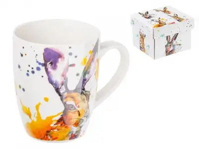Кружка керамическая, в кор., 360 мл, Magic bunny, 1-2, PERFECTO LINEA наличный и безналичный расчет