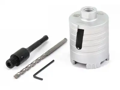 Коронка алмазная d 80 мм железобетон HILBERG LASER (сухое сверление) наличный и безналичный расчет