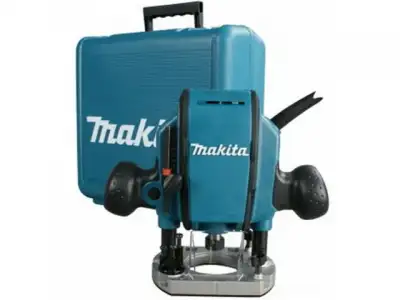 Фрезер вертикальный MAKITA RP 0900 K в чем. (900 Вт, цанга 8 мм, 27000 об/мин) наличный и безналичный расчет