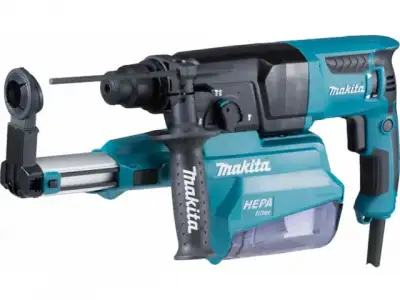 Перфоратор MAKITA HR 2650 в чем. + система пылеудаления (800 Вт, 2.4 Дж, 3 реж., патрон SDS-plus, вес 4.1 кг) наличный и безналичный расчет
