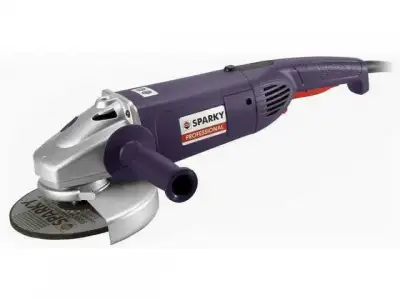 Двуручная углошлифмашина SPARKY MBA 2001 V в кор. (2100 Вт, диск 230х22 мм, плавный пуск) наличный и безналичный расчет