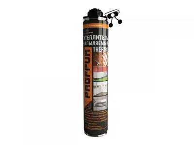 Утеплитель напыляемый PROFPUR THERMO (890мл) наличный и безналичный расчет