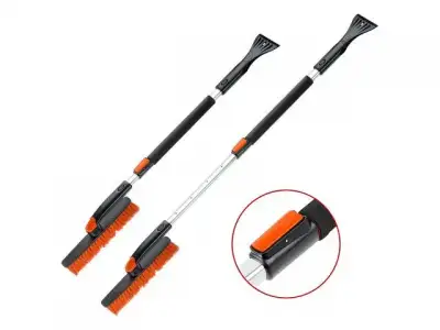 Щетка для снега 99-127см телескоп. со скребком STARTUL PROFI (ST9080-06) (щетка-сметка снеговая) наличный и безналичный расчет