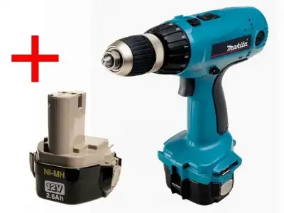 Аккум. дрель-шуруповерт MAKITA 6317 DWDE в чем. (12.0 В, 2 акк., 2.6 А/ч Ni-MH, 2 скор., 60 Нм, шурупы до 12 мм) наличный и безналичный расчет