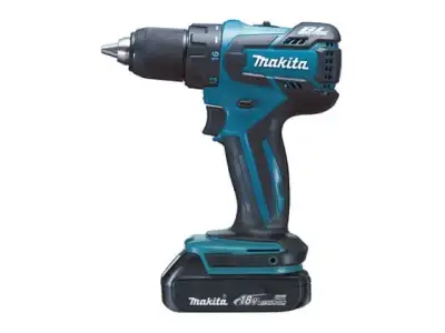 Аккум. дрель-шуруповерт MAKITA DDF 459 SYE в чем. (18.0 В, 2 акк., 1.5 А/ч Li-Ion, 2 скор., 45 Нм, шурупы до 8 мм) наличный и безналичный расчет