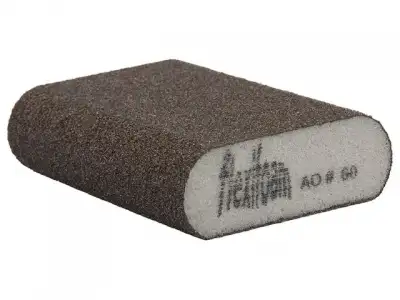 Губка абразивная 98х69х26мм Р60 Round Block Flexifoam (ЗАКРУГЛЕННАЯ) наличный и безналичный расчет