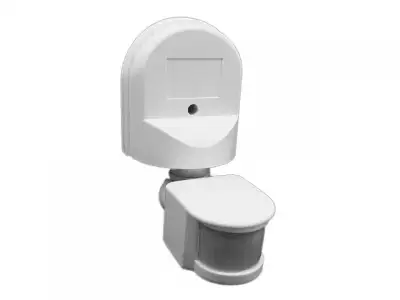 Датчик движения PMS-IR 008 1200Вт 180° 12м IP44 WH Jazzway наличный и безналичный расчет