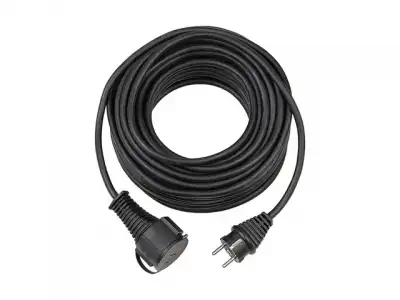 Удлинитель-шнур 15м (1 роз., 3.3кВт, с/з, ПВС) Brennenstuhl Bremaxx (IP44, провод 3х1,5мм2, сила тока 16А, с/з - с заземляющим контактом) наличный и безналичный расчет