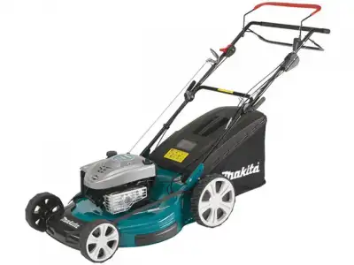 Газонокосилка бензиновая MAKITA PLM 5600 N самоходная (3.4 л.с., шир.56 см, выс. 20-75 мм, мульчир. стальн. корпус, травосборник 70 л) наличный и безналичный расчет