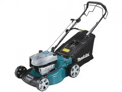 Газонокосилка бензиновая MAKITA PLM 4621 N самоходная (3.6 л.с., шир. 460 мм, выс. 25-70 мм, мульчир. стальн. корпус, травосборник 60 л) наличный и безналичный расчет