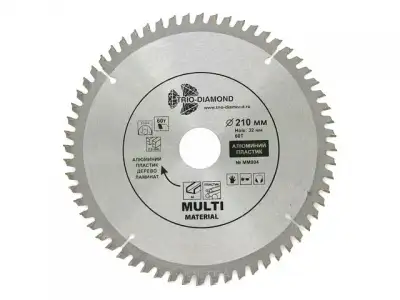 Диск пильный 210х30/32 мм 60 зуб. универсальный  Multi Material (Trio-Diamond) наличный и безналичный расчет