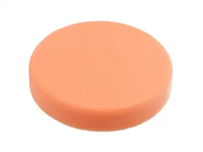 Полировальный круг 150/30мм, на липучке (оранжевый, средн. мягкость) (WORTEX) наличный и безналичный расчет