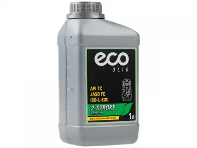 Масло моторное 2-х тактное ECO 1 л ( JASO FC,  API TC, ISO-L-EGC,) наличный и безналичный расчет