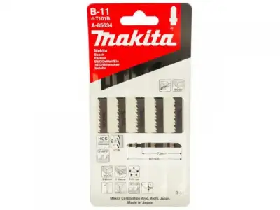 Пилка лобз. по дереву B-11 (5 шт.) MAKITA (пропил прямой, тонкий,) наличный и безналичный расчет