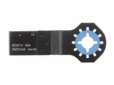 Полотно пильное погружное BOSCH BIM AIZ 20 AB Metal (для нового поколения GOP/PMF c системой Starlock) наличный и безналичный расчет