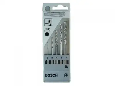 Набор сверл по дер.  с шестигр. хвост. 5 шт. (2608595525) (BOSCH) наличный и безналичный расчет