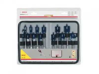 Набор сверл по дереву 13шт(10-32мм) (2608587010) (BOSCH) наличный и безналичный расчет