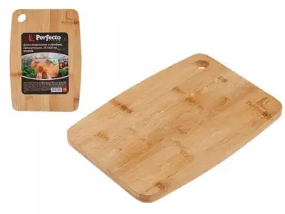 Доска разделочная из бамбука, прямоугольная, 28.5х20 см, BAMBOO, PERFECTO LINEA наличный и безналичный расчет