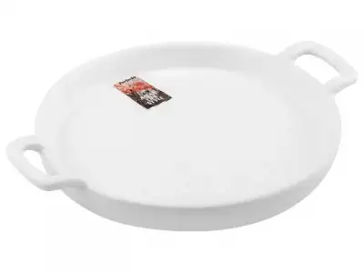 Тарелка-блюдо керамическая, 23.5х18.5х2.5 см, серия ASIAN, белая, PERFECTO LINEA наличный и безналичный расчет