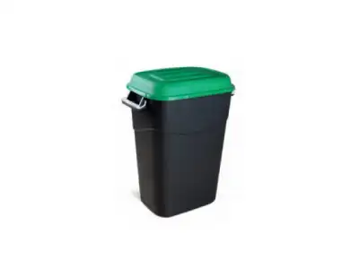 Контейнер для мусора пластик. 75л (зел. крышка) TAYG наличный и безналичный расчет