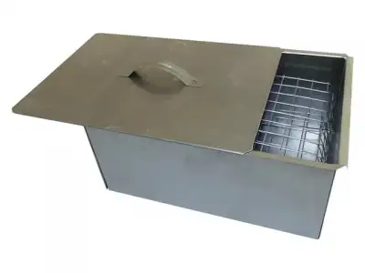 Коптильня, 2-хярусная, 400х280х180мм, ( сталь 0,8мм), PERFECTO LINEA наличный и безналичный расчет