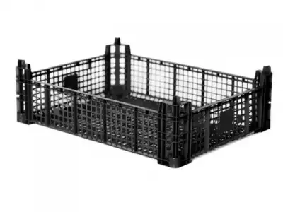 Ящик хозяйственный, черный, 400х300х110 мм, GARDENPLAST наличный и безналичный расчет
