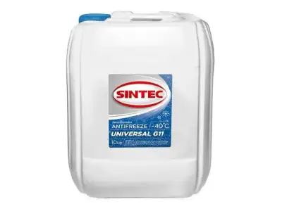 Антифриз Sintec-40 G11 Universal (синий) 10кг наличный и безналичный расчет