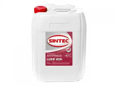 Антифриз Sintec-40 G12 plus Lux (красный) 10кг наличный и безналичный расчет