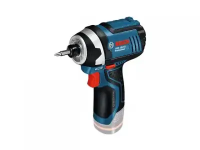 Аккум. ударный гайковерт BOSCH GDR 12V-105 в кор. (12.0 В, БЕЗ АККУМУЛЯТОРА, посадочн. квадрат внутр. шестигр. 1/4 