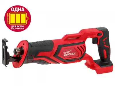 Аккум. сабельная пила WORTEX CSR 1118 E в кор. ALL1 (18.0 В, БЕЗ АККУМУЛЯТОРА И ЗУ, дерево до 115 мм, металл до 10 мм, пластик до 90 мм) наличный и безналичный расчет