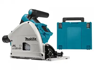 Аккум. циркулярная пила MAKITA DSP 600 ZJ MAKPAC (18.0 В, БЕЗ АККУМУЛЯТОРА, 165х20 мм, до 56 мм) наличный и безналичный расчет