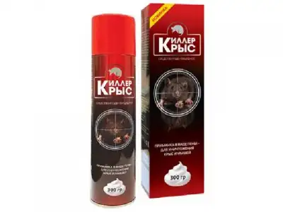 Пена родентицидная от грызунов 